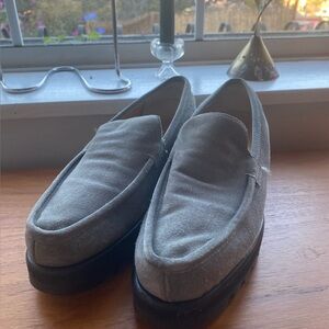 Robert Clergerie Paris Blue Suede loafers